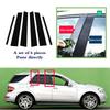 6Pcs Pillar Posts For 06-11 Mercedes ML350 ML550 W164 Door Trim Cover Window Kit