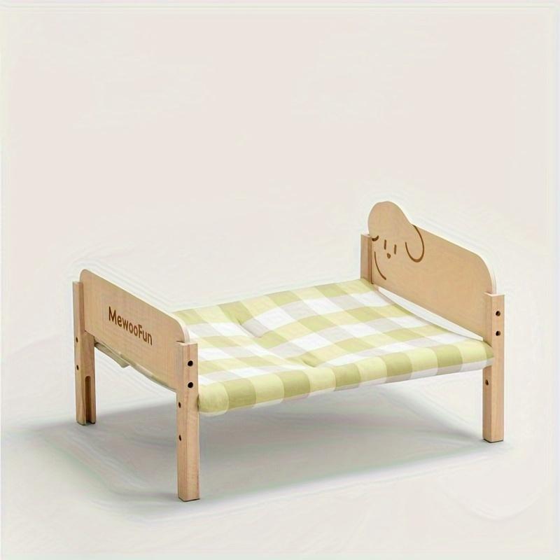 

Стильная и прочная деревянная всесезонная лежанка для кошек, идеальная для лета, компактная конструкция Puppy