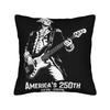 George Washington Playing Guitar Th July Th Anniversary Pillow Cover Cushion Cover Pillow Case For Chair Sofa Home Decor