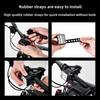 USB Rechargeable Bicycle Light Set Ultra Bright LED Headlight and Taillight for Night Cycling Safety