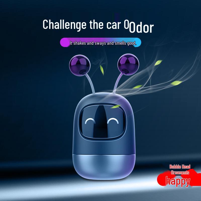 Robot Car Aromatherapy Air Vent Perfume - Long-lasting Fragrance & Decorative Ornament