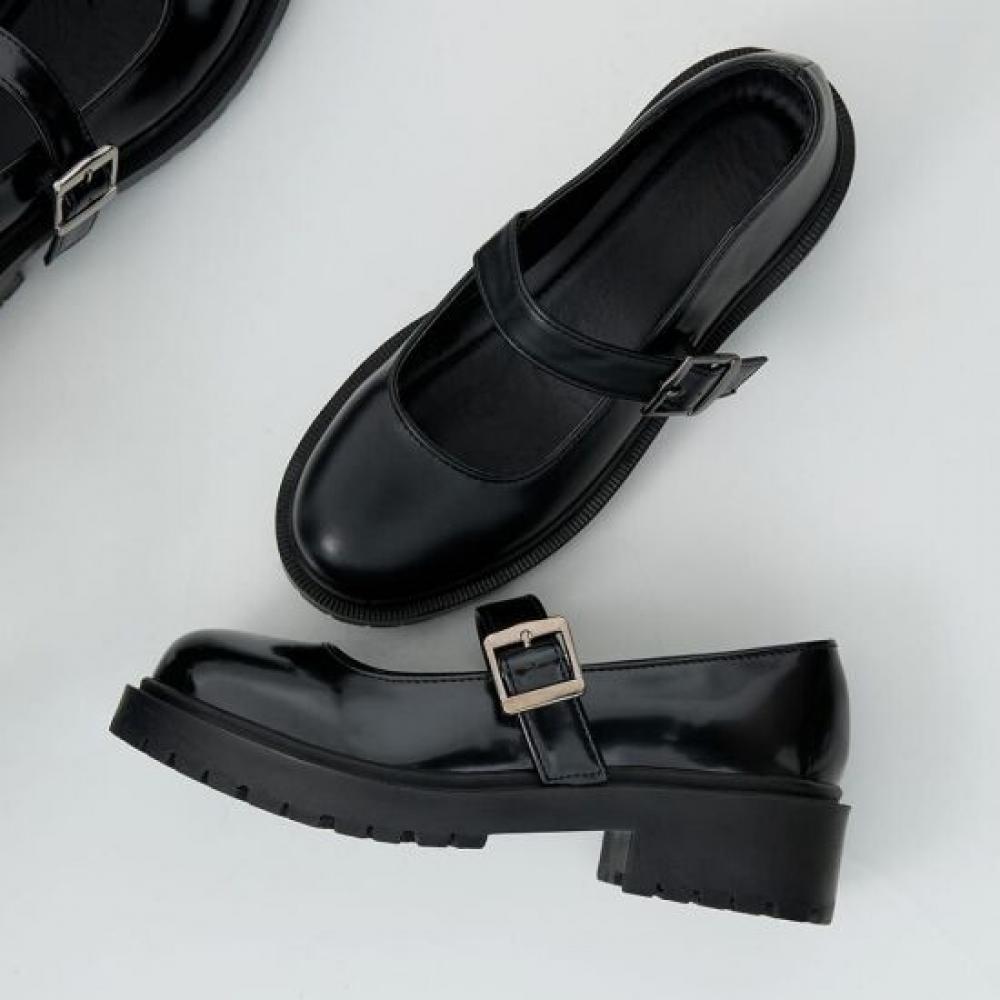 Jisyu Women Canilla Platform Mary Jane Shoes