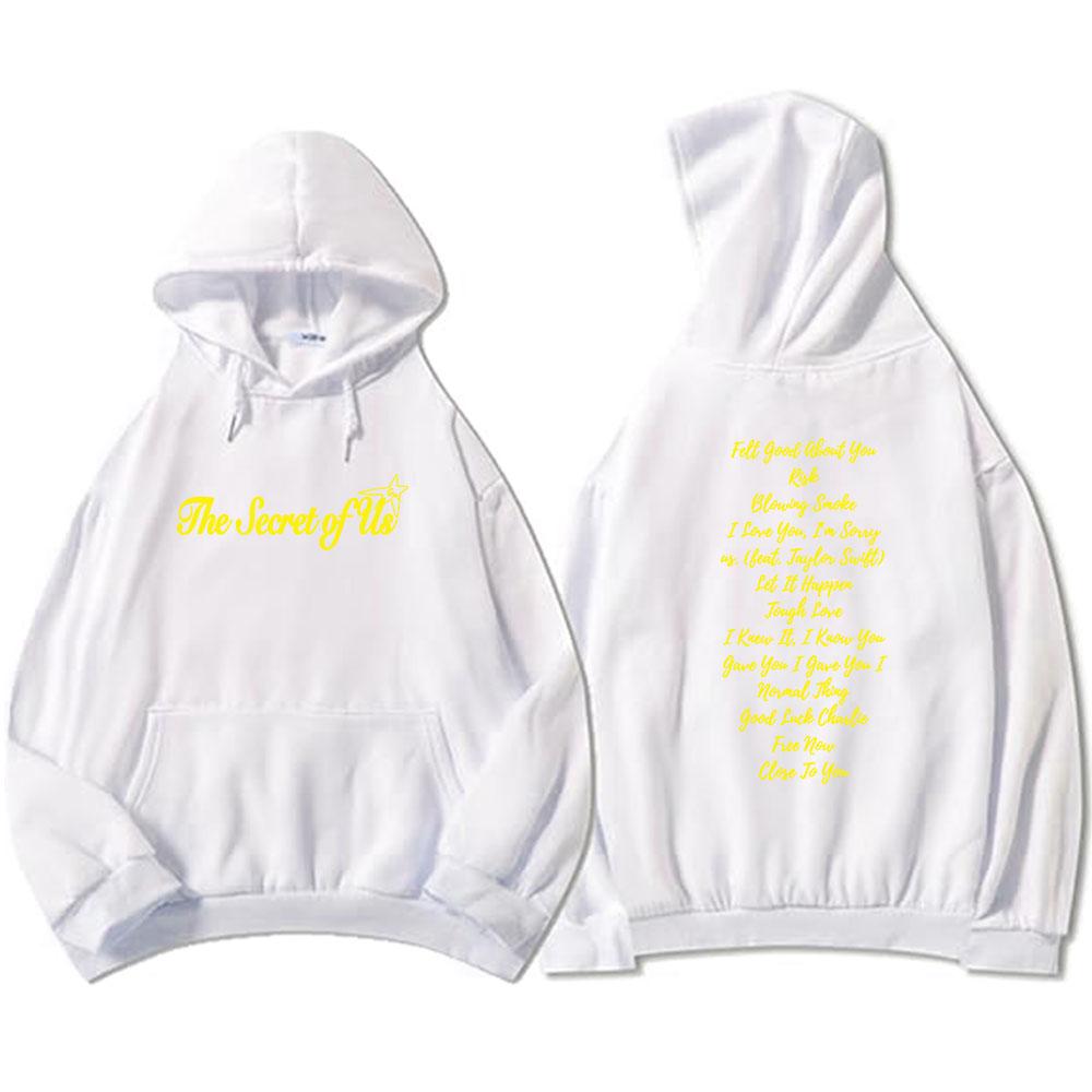 The Secret of Us Album Hoodies Singer Gracie Abrams Sweatshirt Sudaderas Con Capucha Hooded Moletom Men Clothing