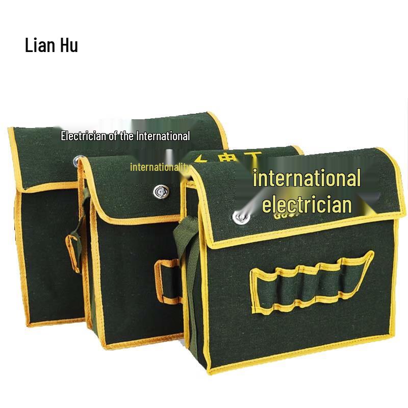 Heavy-Duty Canvas Multi-functional Tool Bag