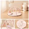 Fortella Baby-Turnhalle, Spielturnhalle, Baby-Turnmatte für Babys und Neugeborene, Spielzeug, fröhlich, 0 Monate, 5 Monate, 1 Jahr alt, Lernspielzeug, beliebtes Babygeschenk, Geschenk, Baby-Turnhalle (Rosa)