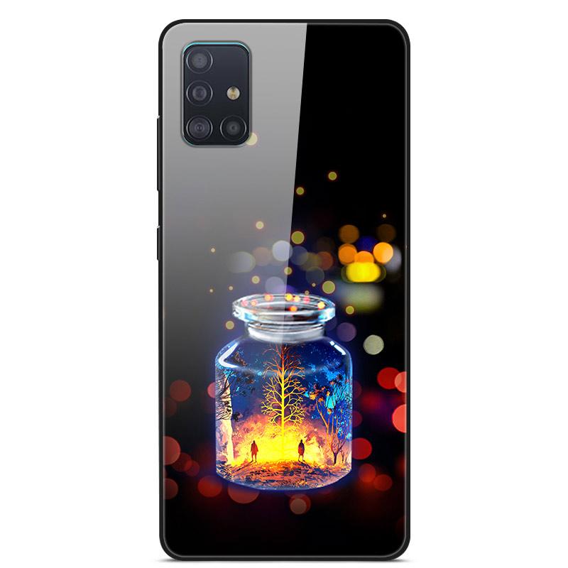 Glass Case For Samsung Galaxy A71 A51 Case A 71 Glass Back Cover For Samsung A51 A31 A71 Case A 51 For Samsung M31s M51 A31 Case