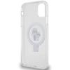 Karl Lagerfeld KLHMN61HMRSKCH iPhone 11 / Xr 6.1" White/white Hardcase Ring Stand Karl&Choupette MagSafe