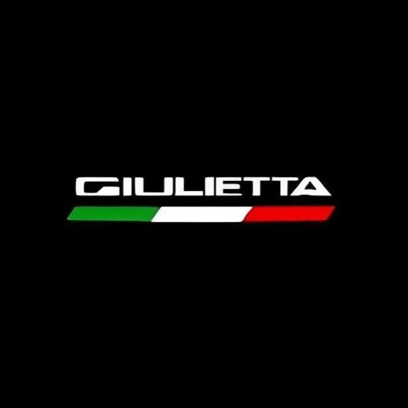 

2Pcs For Alfa Romeo Ghost Shadow Door Logo Projector Welcome Light For Alfa Romeo 159 166 GT Giulia Mito Giulietta Stelvio Brera