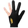 Three Fingers Full-Finger Snooker Pool Cue Billiard Glove for Left Hand Lycra