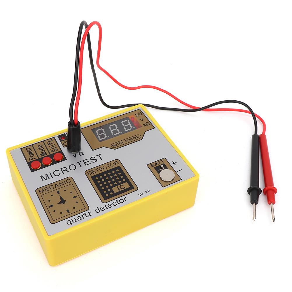 QD-20 Watch Battery Pulse Tester Quartz Movement Tester Demagnetization Machine Watch Repairing Tool