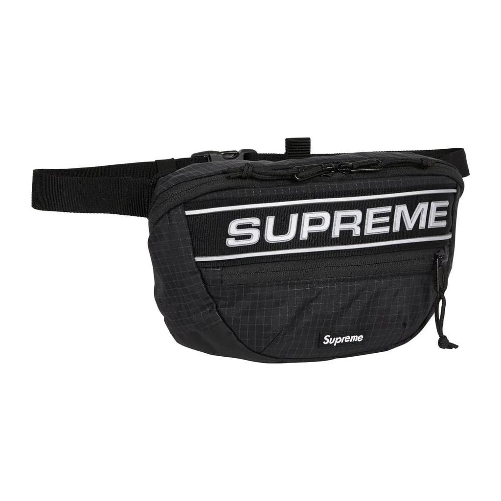 Supreme Waterproof Nylon Crossbody Bag , Fanny Pack Unisex Black (Unisex) Fanny Packs SUP FW23 0814