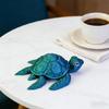 3D Printed Sea Turtles ,Flexible Joints Articulated Sea Turtles Fidgety Toy Sea Turtles Statue Ornament for Home Decors