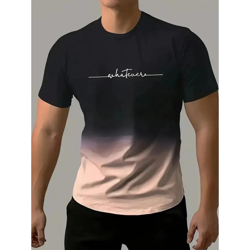 Casual Loose Short Sleeves Comfortable Versatile Short Sleeves Fashionable T-Shirts Men’s