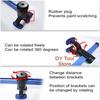 New Car Dent Repair Puller 360 ° Rotation Anti Slip Body Sheet Metal Dent Repair Tool Rotation Tension Bracket