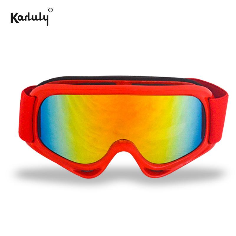 

Windproof Children s Snow Sports Goggles Anti-Fog Skiing Double-Lens Sandproof Myopia Outdoor Kids Edition