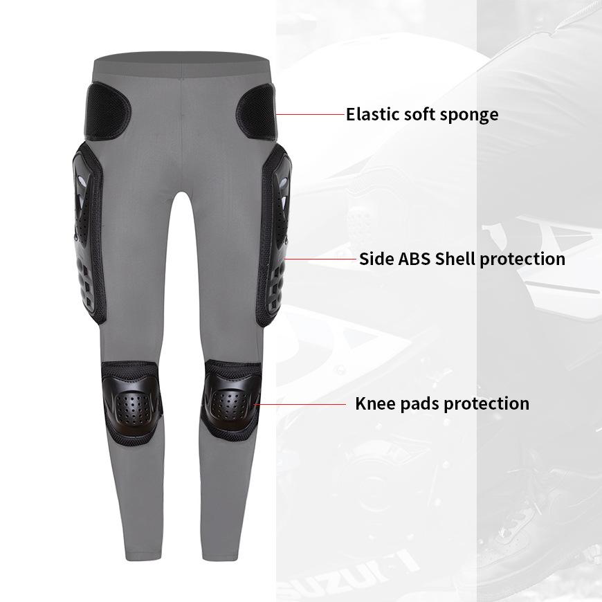 Motorcycle & Off-Road Riding Pants with Hip & Knee Protection
