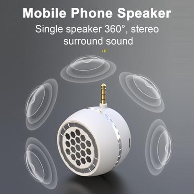 Mini Computer Speaker Plug Play Mini Audio Speaker Mobile Phone Direct Large Volume Audio-Visual Loudspeaker