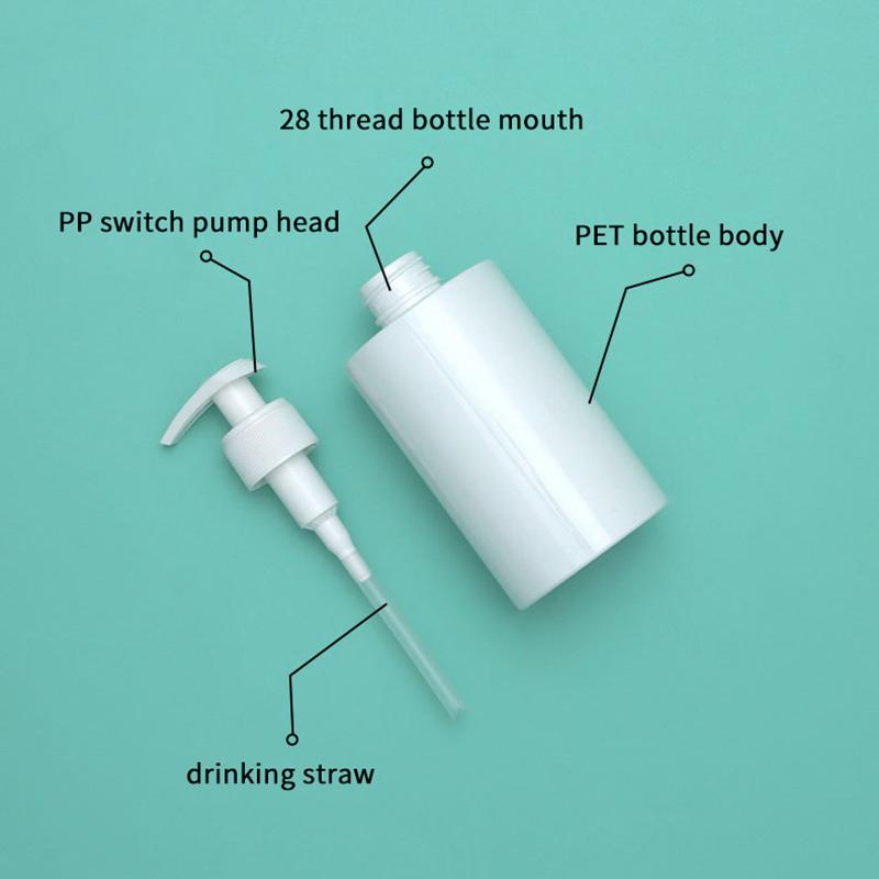 300/500Ml Soap Dispenser Bottle Shampoo Shower Gel Bottle Refillable Wide Mouth Lotion Hand Sanitizer Bottle Bathroom Container