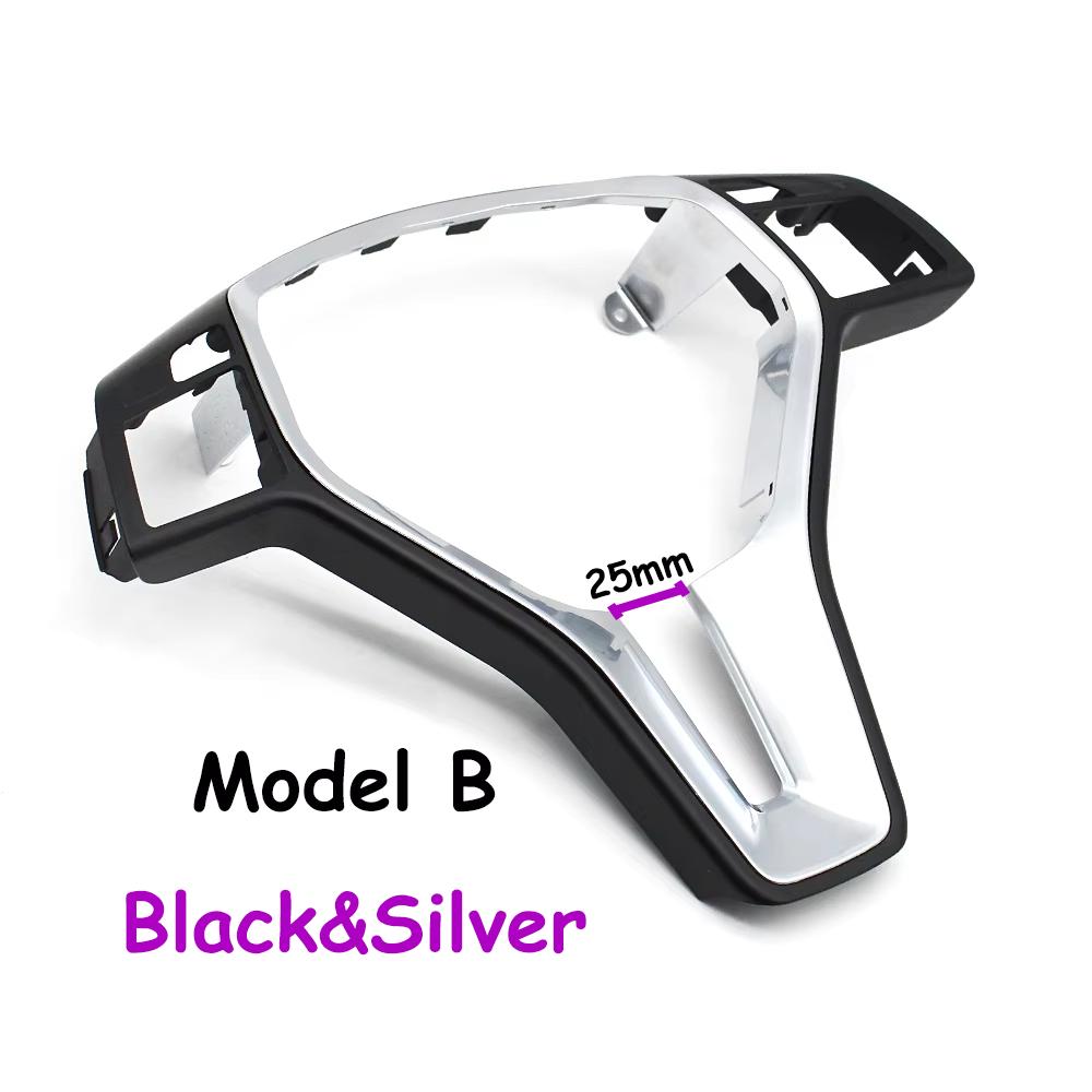 25MM Interior Car Steering Wheel Cover Panel Trim For Mercedes Benz A B C E Class W176 W246 W204 X204 W212 W207 W156 W117
