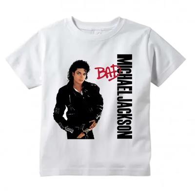 T-shirt Stampata Grafica Michael Jackson Harajuku Rock Moda Casual Manica Corta Girocollo Taglie Forti T-shirt Uomo Donna Top