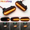 For Alfa Romeo Mito 955 147 GT 937 Fiat Bravo 2 Dynamic LED Side Marker Lights Arrow Turn Signal Flashing Blinker Lamp 2PcsTurn Signal 2