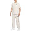Nike Air T Shirts Men's Ecru Crew Neck Moderate HQ9249-133