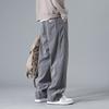 Corduroy Pants Men's Spring and Autumn and Winter Sports Casual Pants American Loose Large Size Straight Wide-leg Pants