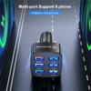 Auto Ladegerät Quick Charge 3,0 75w 15a 6 Ports USB Ladegerät Für Iphone 13 12 Pro Samsung Xiaomi Huawei Handy Ladegerät