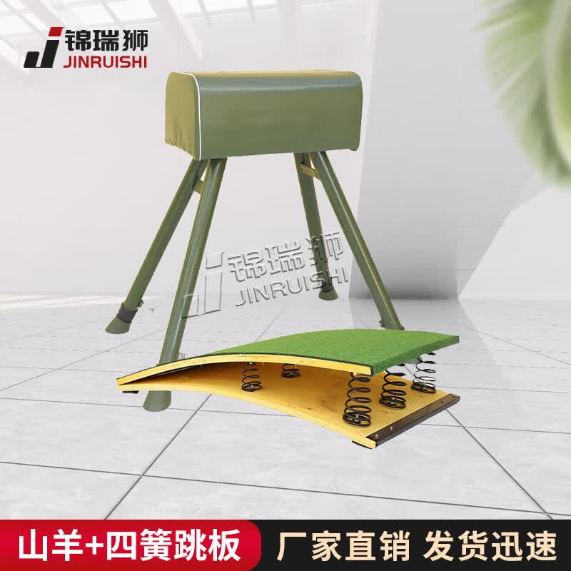Gymnastics Vaulting Horse and Springboard Set