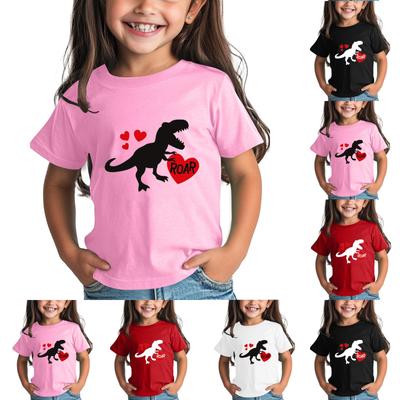 Toddler Girl Boy Valentines Day Shirt Cute Love Heart T-Shirts Kids Valentine's Day Shirts