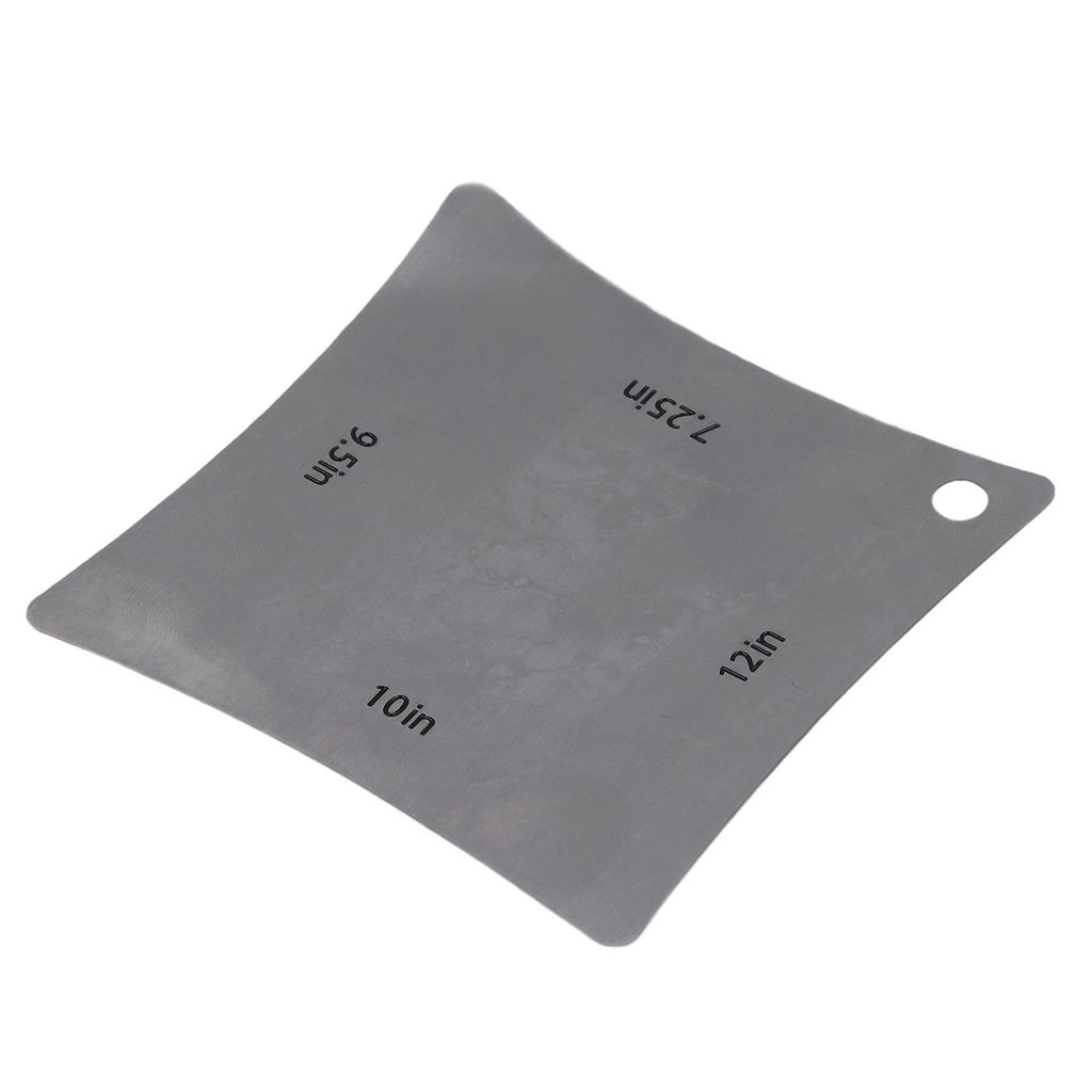 Guitar Fretboard Radius Gauge 7.25in 9.5in 10in 12in Fingerboard Saddle Nut Radius Gauge for Bass Banjo Ukulele