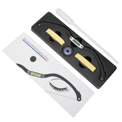 Microblading Line Marker Ruler Eyebrow Tattoo Positioning Tool (Horizontal Ruler Liquid