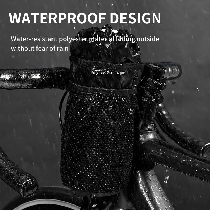 Universal Rainproof Insulated Bicycle Water Bottle Bag Handlebar Kettle Holder for MTB Road Cycling