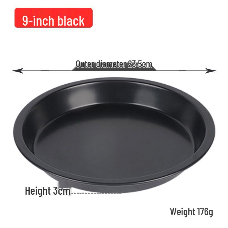 Pizza & Cake Pan Set: 6/7/8/9/10-Inch Oven-Safe Baking Molds for Home Use