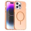 For iPhone 14 Pro Case Compatible with MagSafe TPU+PC+PET Phone Cover Rhinestone Decor Lens Frame
