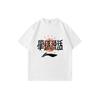 Li Ning Sports Basketball Collection T Shirts Unisex White Crew Neck Moderate Straight Fit AHSS965-2