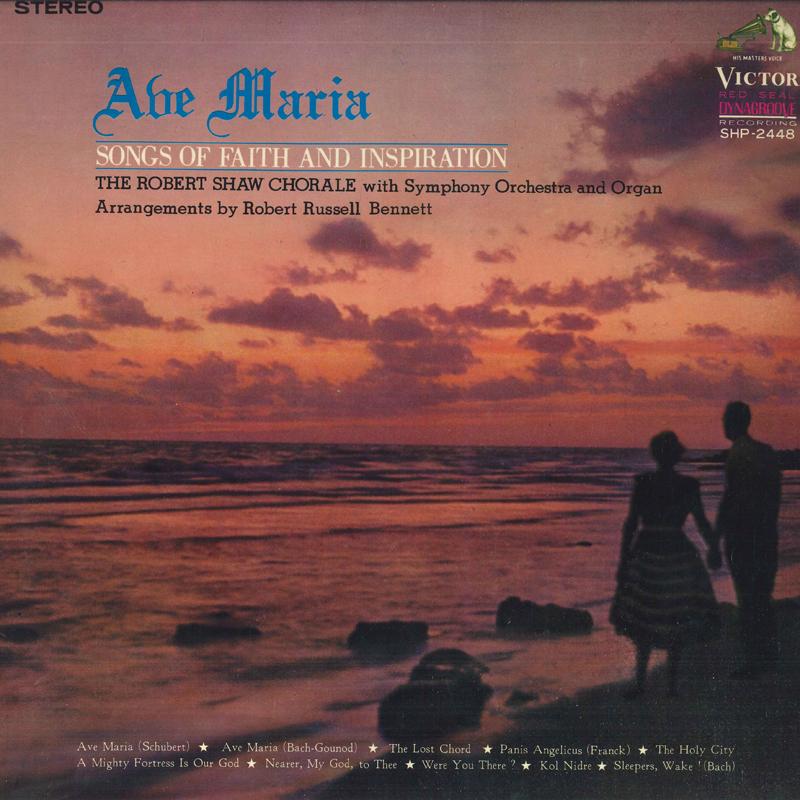 LP Record ROBERT SHAW - Robert Shaw Ave Maria SHP2448 VICTOR 1966 Japan Classical Used