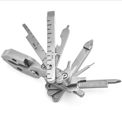 25-in-1 Multifunktionszange Tragbar Faltbar Tasche Outdoor Wandern Camping Werkzeug Edelstahl Werkzeug Für Zuhause Maschinenreparatur