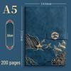 A5 Chinese Style Leather Business Notebook Gift Set