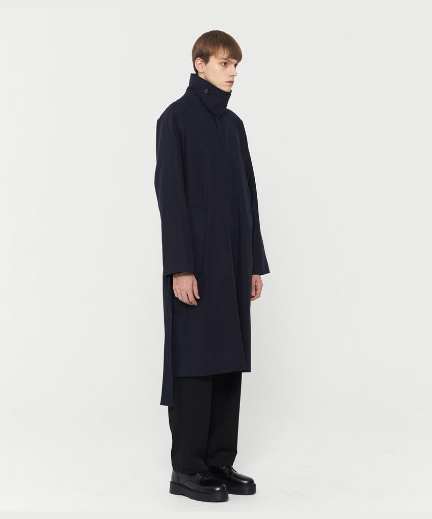 Nodicoma Studio Single Trench Coat Navy