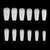 Coffin Square Full Cover Press On Nail False Artificial Tip Long Square Straight