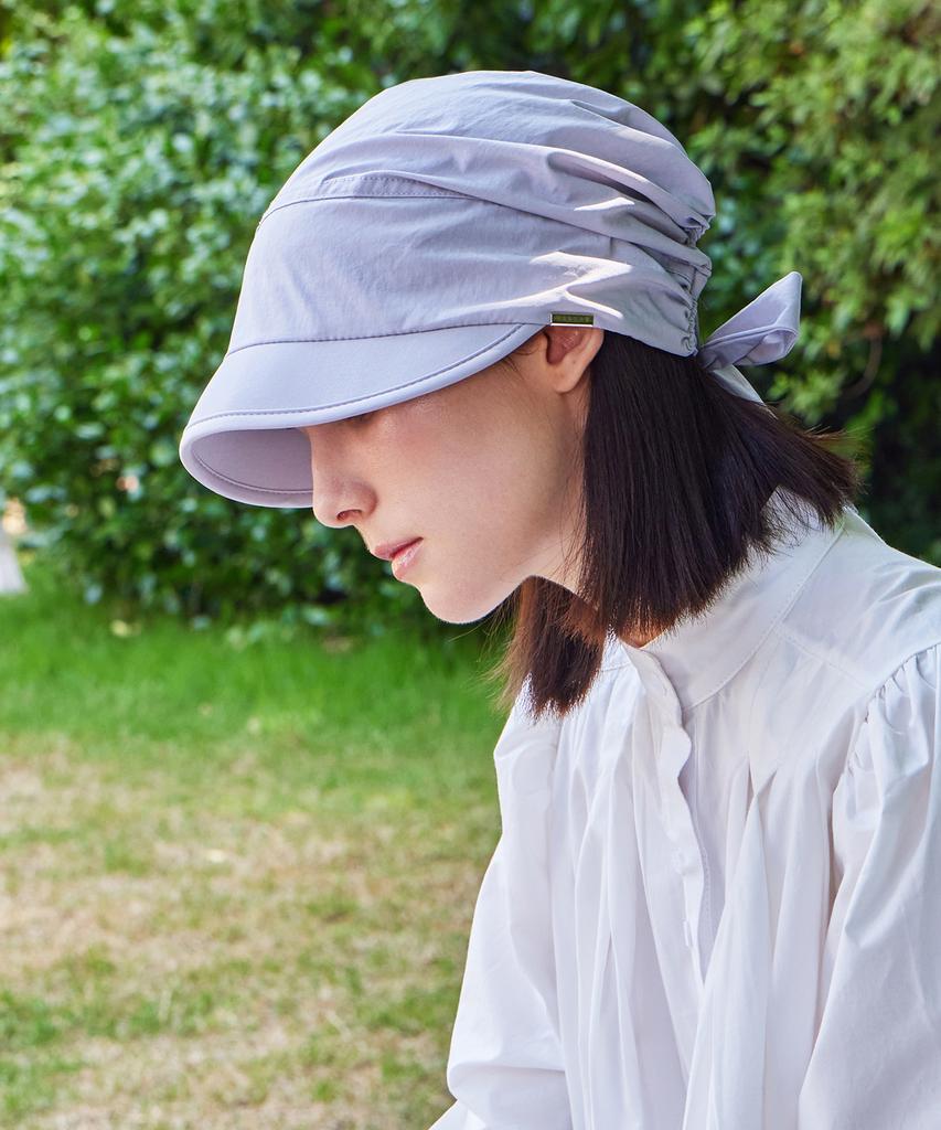 Bajal Metal Tip Scarf Cap Lilac