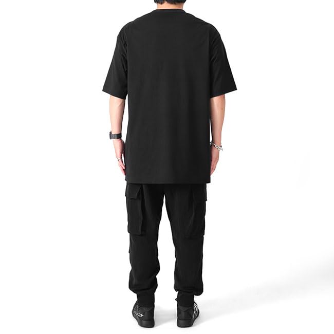 Tokyo Logo IQ2140 Black Tokyo Short Sleeve [Wisely] T-Shirt T-Shirt Men's [M-Black(IQ2140)]