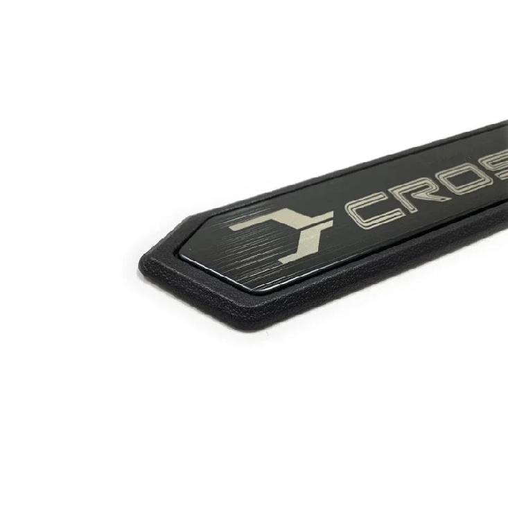 For Toyota Yaris Cross    2024 Car Door Sill Protector Pedal Cover Scuff Plate Trims Sticker Car Styling Accessories