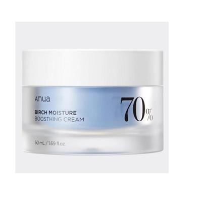 Birch 70% Moisture Boosting Cream 50ml, Hydratační, Osvěžující, Hydratační, Korejská kosmetika, Kbeauty, vzorek