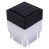4Pcs Solar Fence Light Durable Solar Panel High Brightness LED Outdoor Garden Corridor Landscape Lamp White Corridor Light