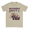 Cool Buffy the Vampires Slayer T-Shirts Men Crewneck Pure Cotton T Shirt TV Show Short Sleeve Tees Plus Size Clothes