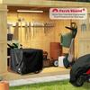 Durable and versatile generator cover, suitable for most models ranging from 5000 to 10000 watts, black color.