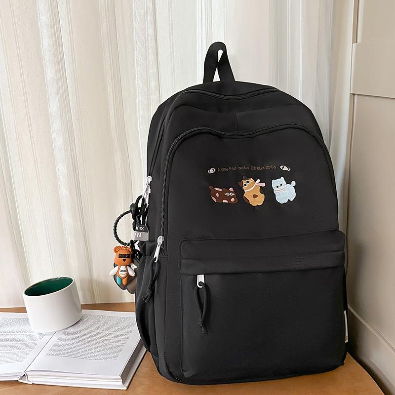 2025 new schoolbag women s high-value lightweight campus large-capacity backpack middle and high school students durable backpack