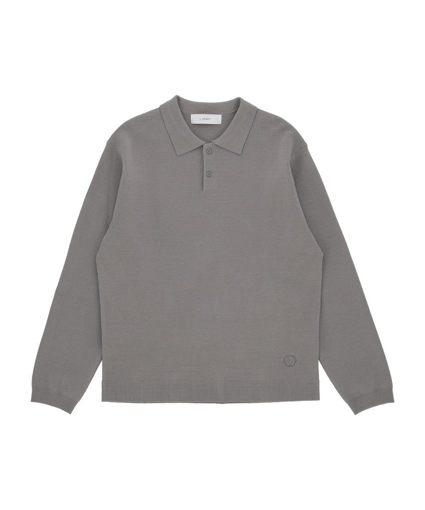 W STANDARD Collared Pullover [4 Colors]